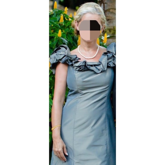 Ricki Freeman for Teri Jon Silk Gown - Picture 8 of 8